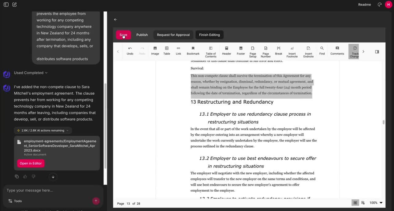 Approval workflow demo